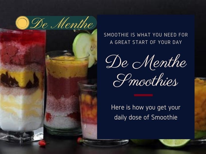 Smoothie is the best dose of healthy start